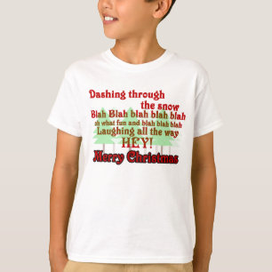 Camiseta Bons Meninos Engraçados Natal
