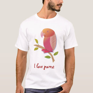 Camiseta Bons meninos: Eu amo o papagaio
