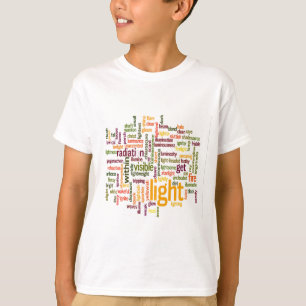 Camiseta Bons presentes de texto na Retro Vintage Lovely