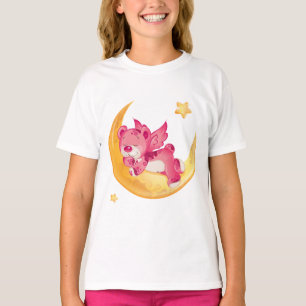 Camiseta Bons sonhos com um urso Teddy