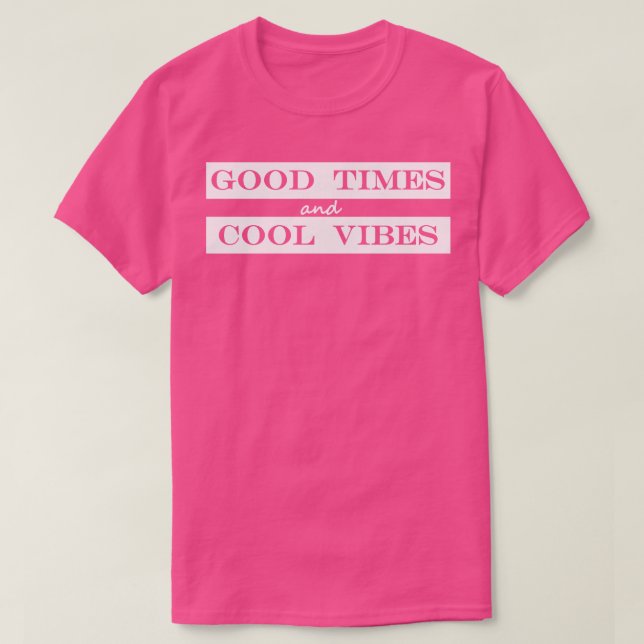 Camiseta bons tempos e (Frente do Design)