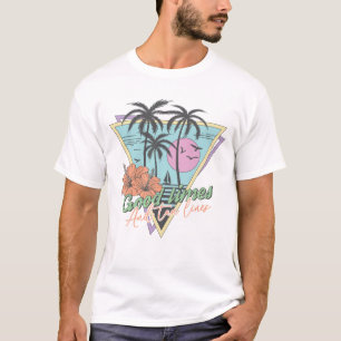 Camiseta Bons Tempos E Linhas De Barramento