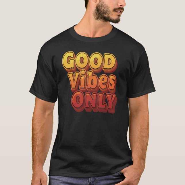 Camiseta Bons Vibes Apenas T-Shirt (Frente)