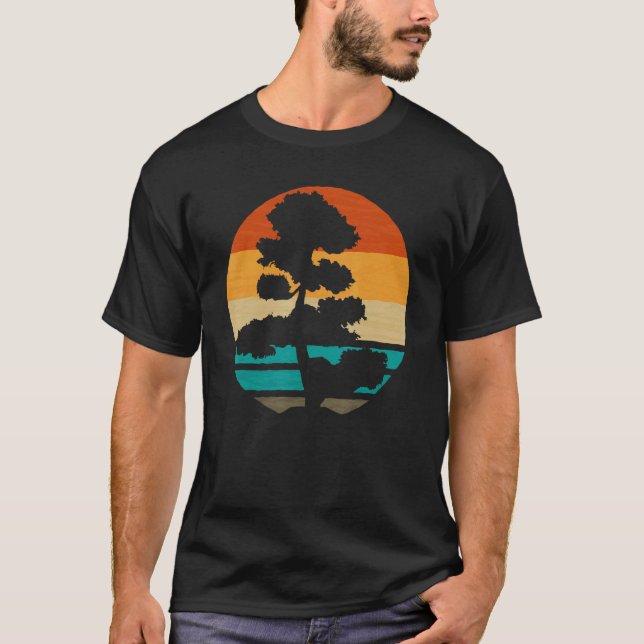Camiseta Bonsai     Japanese Bonsai Tree Pacific Ocean Beac (Frente)