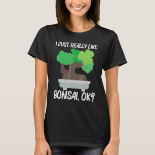 Camiseta Bonsai Legal Para Homens Mulheres Árvore Planta Ja