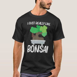 Camiseta Bonsai Legal Para Homens Mulheres Árvore Planta Ja