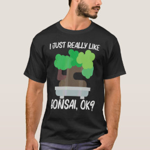 Camiseta Bonsai Legal Para Homens Mulheres Árvore Planta Ja