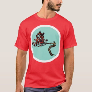 Camiseta Bonsai Red em Verde