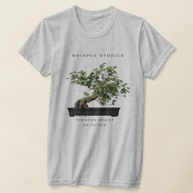 Camiseta Bonsai Tree, Arte do Japão (Postura )