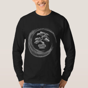 Camiseta Bonsai Tree Enso Circle Tranquilidade Yoga Med