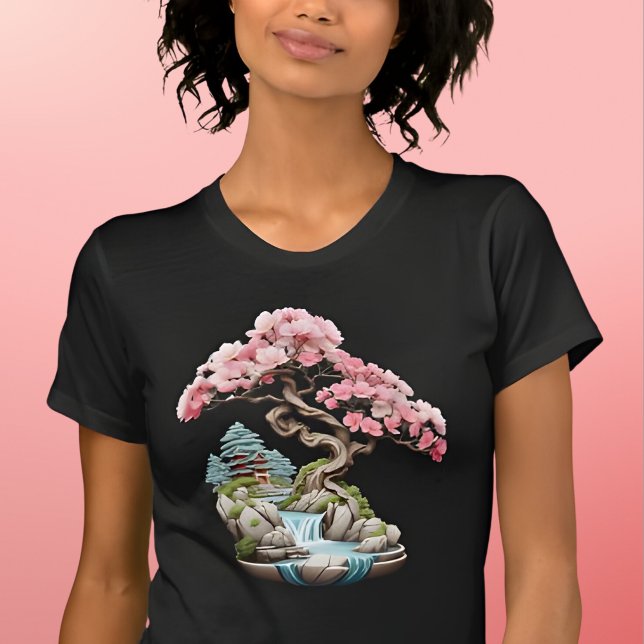 Camiseta Bonsai Tree Graphic (Criador carregado)