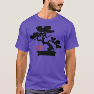 Camiseta Bonsai Tree Japonês Minimalista Design Pocket Bons
