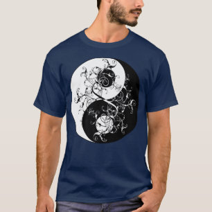 Camiseta Bonsai Tree No Japonês Yin Yang Símbolo Budista Z