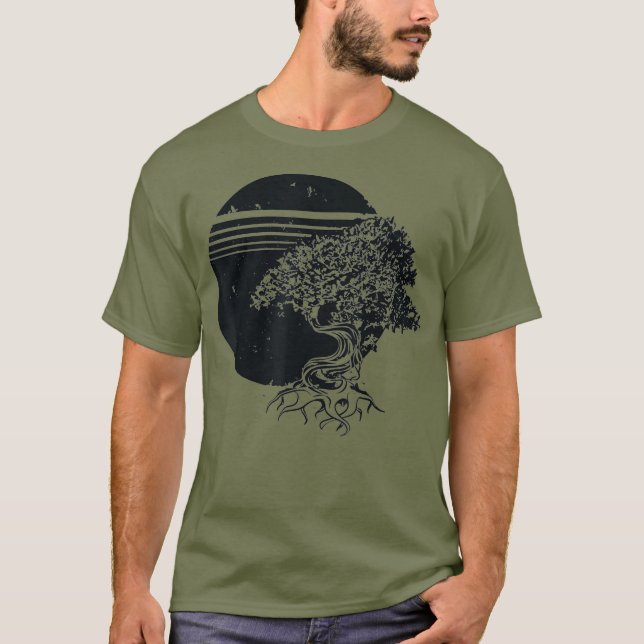 Camiseta Bonsai Tree Peaceful Buddhist (Frente)