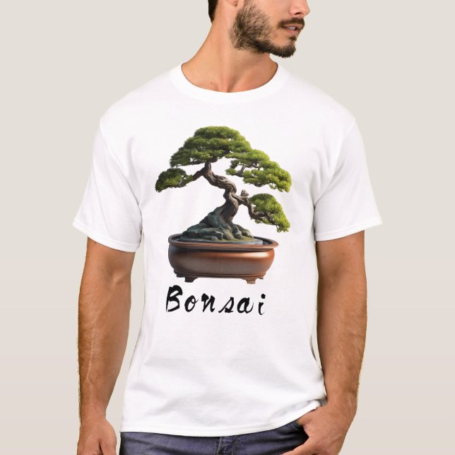 Camiseta Bonsai Tree - Verde (Frente)