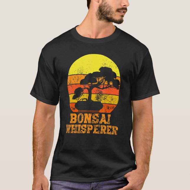 Camiseta Bonsai Whisperer  Japanese Bonsai Tree (Frente)