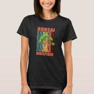 Camiseta Bonsai Whisperer Japonês Bonsai Tree Plant