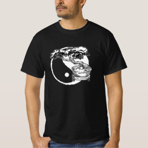 Camiseta Bonsai Ying Yang Tree Zen