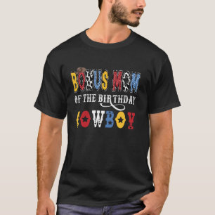 Camiseta Bônus Mãe Do Caubói De Aniversário Rodeio Ocidenta