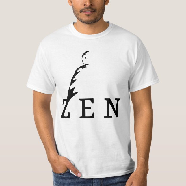 Camiseta BONZE CACHÉ - ZEN (pour couleurs claires) (Frente)