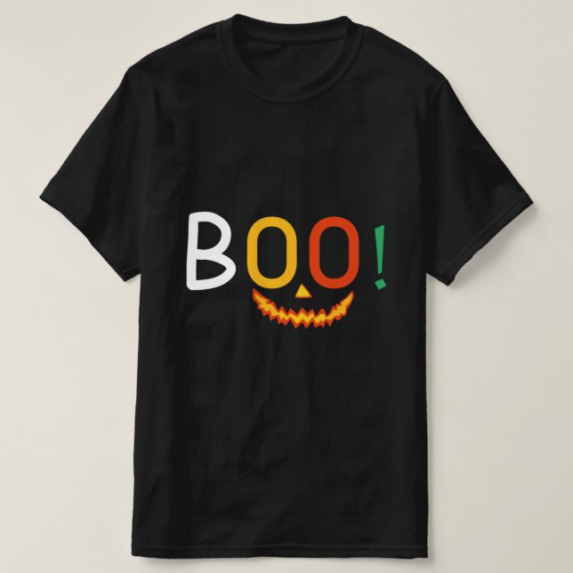 CAMISETA BOO! (Frente do Design)