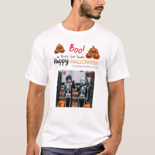 Camiseta Boo abóbora-a-lanterna feliz Halloween 1 Foto