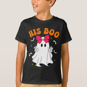 Camiseta Boo & boo casais engraçados de Halloween combi
