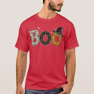 Camiseta Boo Bats, Aranhas E Dia de as Bruxas engraçado De