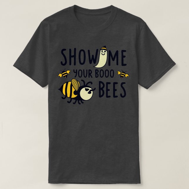 Camiseta Boo Bees (Frente do Design)