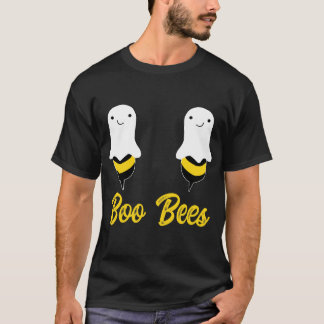 Camiseta Boo Bees Casais Halloween Figurume Abelhas Engraça