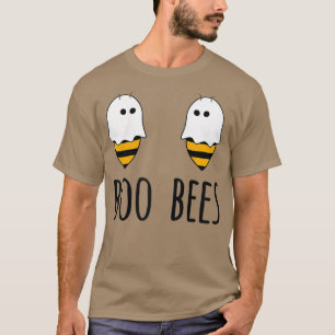 Camiseta Boo Bees Halloween para Mulheres Abelhas Engraçad
