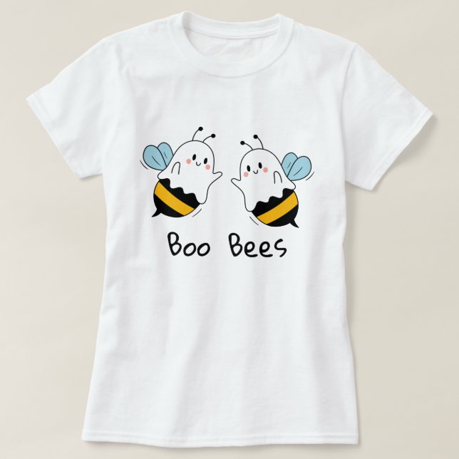 Camiseta Boo Bees T-Shirt (Frente do Design)