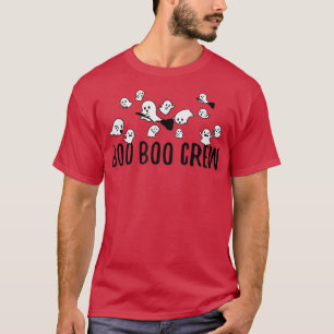 Camiseta Boo Boo Crew Engraçado Correspondente às Festas de