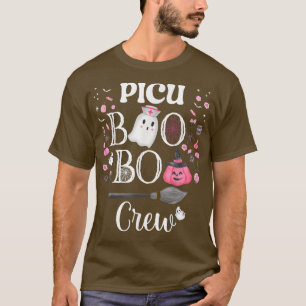 Camiseta Boo Boo Crew ER NP RN LPN OP Nurn Festa de Hallowe