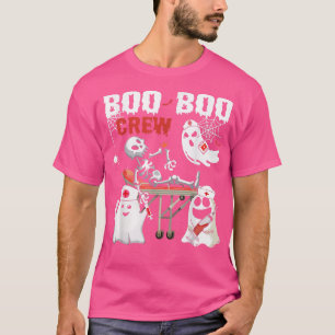 Camiseta Boo Boo Crew Ghost Doutor paramédico EMT Nurn Hall