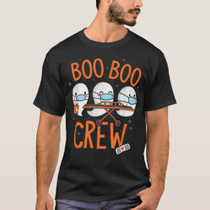 Camiseta Boo Boo Crew Ghost Doutor paramédico Enfermeiro H