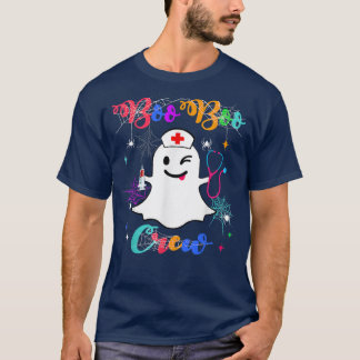 Camiseta Boo Boo Crew Ghost Engraçado EMS EMT Enfermeiro pa