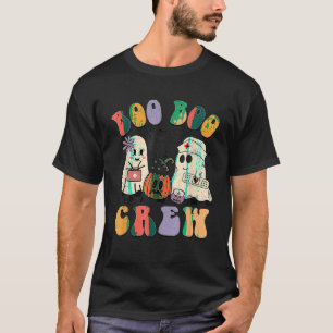 Camiseta Boo Boo Crew Ghost Halloween Enfermeira paramédica