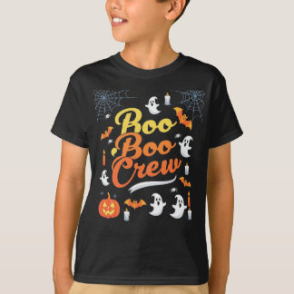 Camiseta Boo Boo Crew Ghost Trick ou Tratar