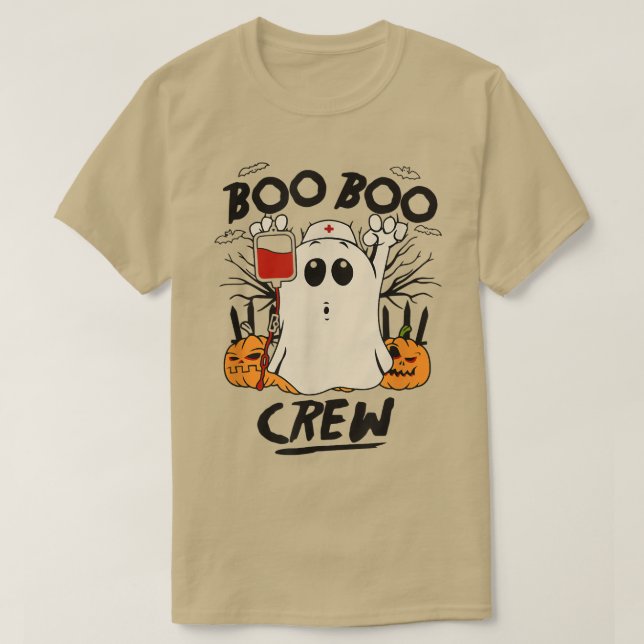 Camiseta Boo Boo Crew Sanguage Boo Boo Boo Boo Boo (Frente do Design)