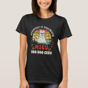 Camiseta Boo Boo Crew Todos Os Dias É Diversão De Enfermeir