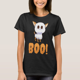 Camiseta Boo Chihuahua Ghost Dog Pet Animal