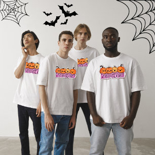 Camiseta Boo Crew Cute Pumpkins Halloween