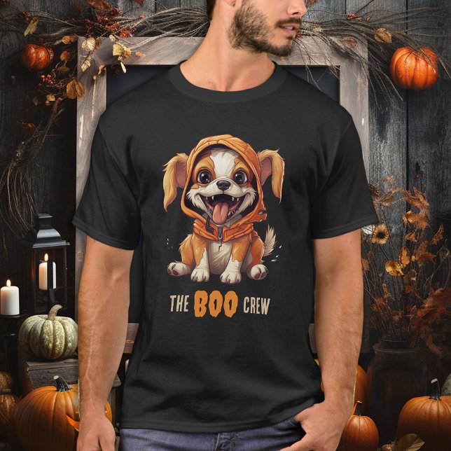 Camiseta BOO Crew Engraçado Cachorro Incrível Correspondend (Criador carregado)