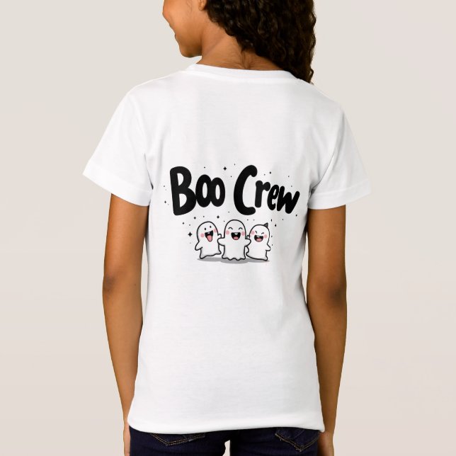 Camiseta Boo Crew Ghost Design (Verso)