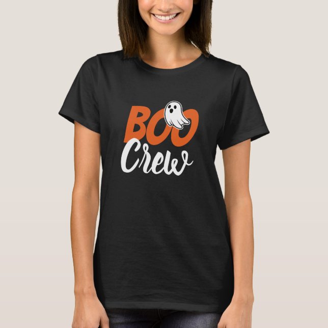 Camiseta Boo Crew Halloween (Frente)