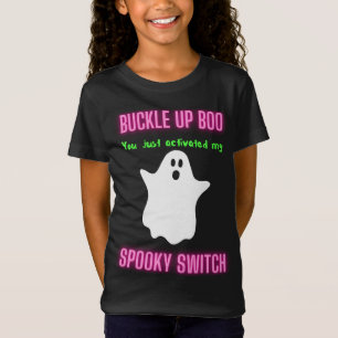 Camiseta Boo de Encerramento Você Acendeu Meu Switch Spook