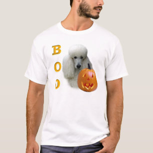 Camiseta Boo de Poodle Revestido Branco