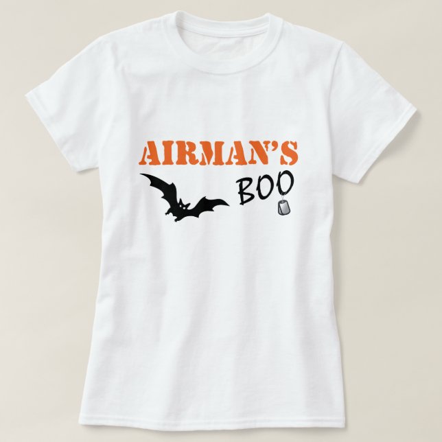 Camiseta Boo do Airman (Frente do Design)