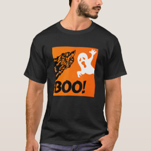 Camiseta Boo! Engraçado Esconder Galinha do Dia das Bruxas